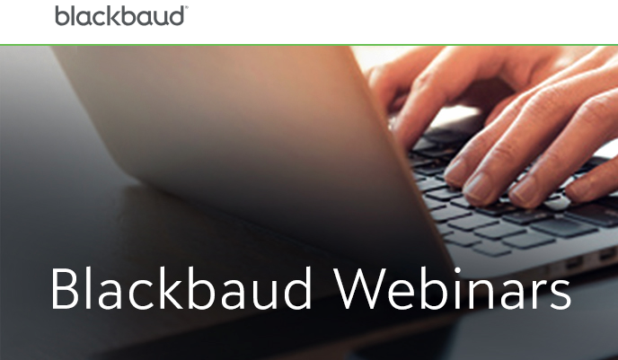 ONLINE EVENT May 24th: Blackbaud Grantmaking 2nd Quarter Town Hall For Foundations 5646