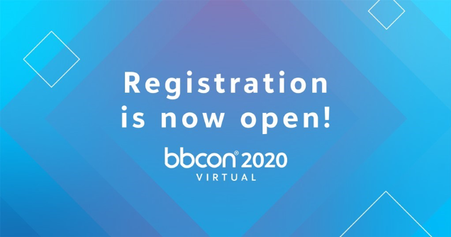 REGISTRATION NOW OPEN for bbcon 2020 Virtual! 6989