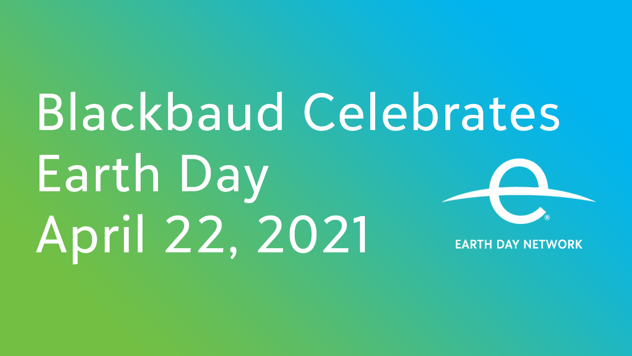 Blackbaud Celebrates Earth Day 7617