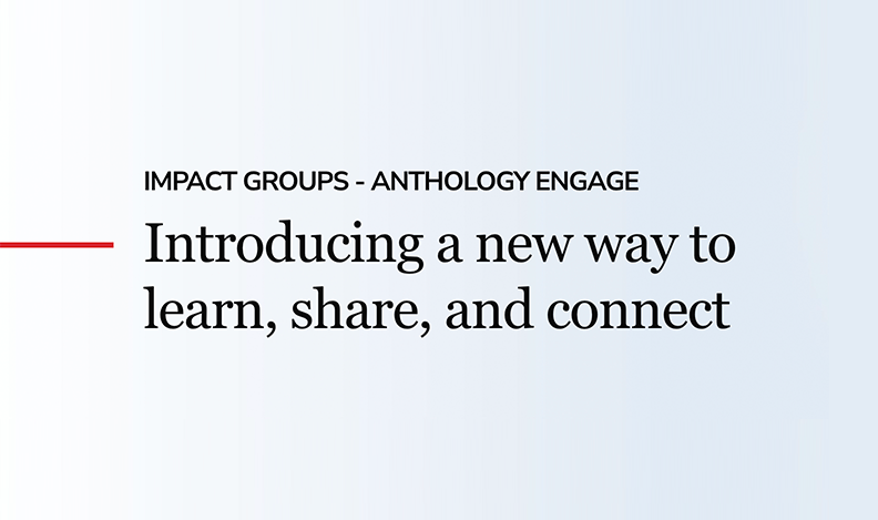 IMPACT GROUPS - Anthology Engage | Boston University 2238