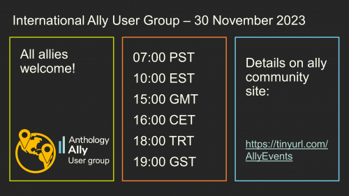 International Ally User Group - 30 November 2023 2586