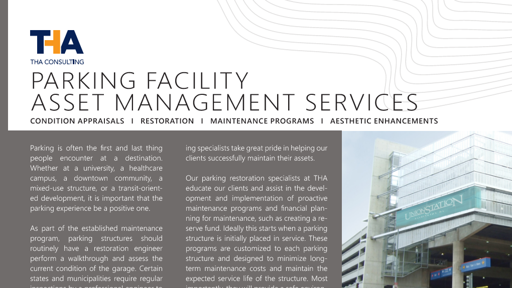 Parking Facility Assest Management Services 284