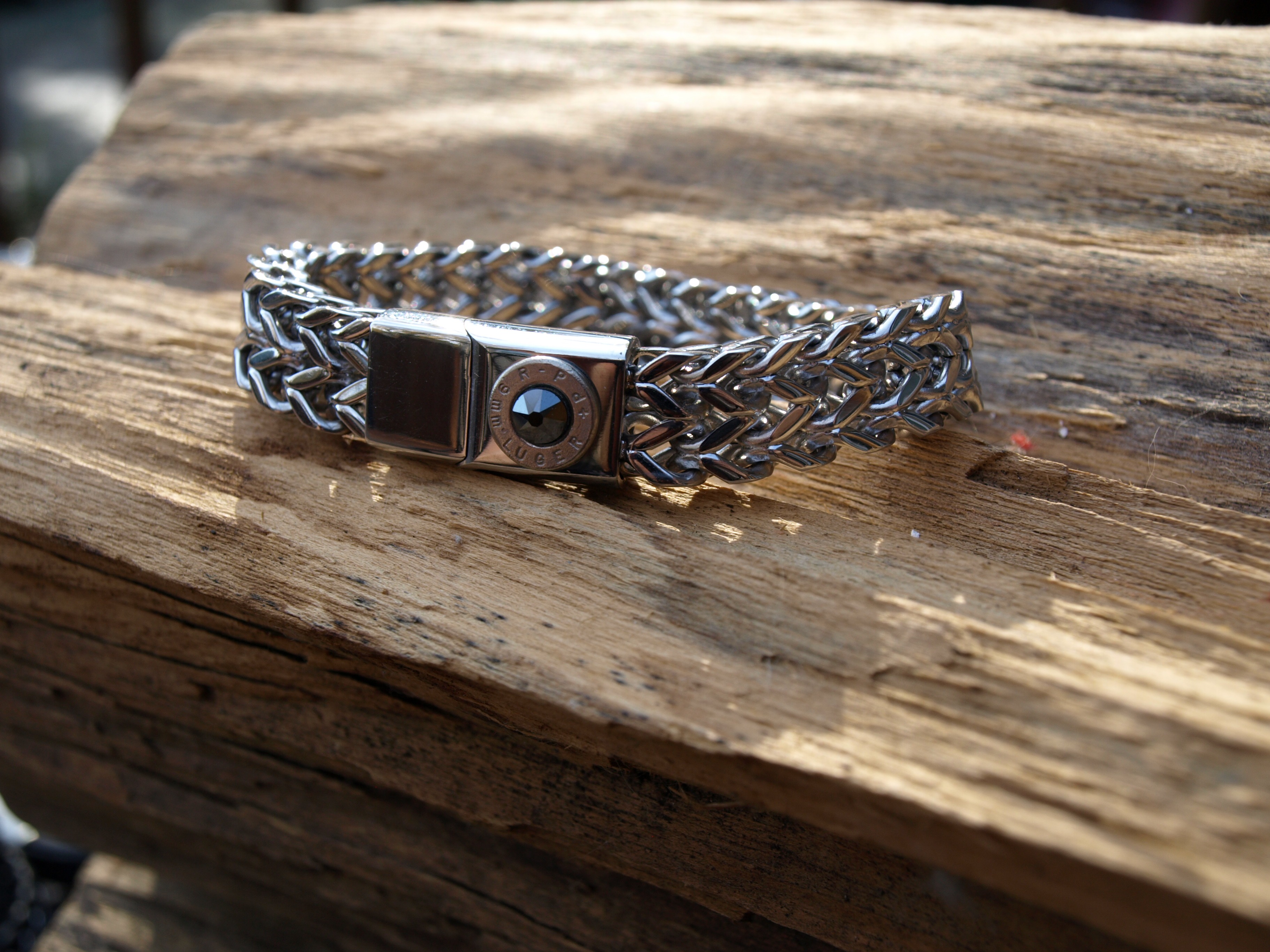 Stainless Steel Chain Bullet Bracelet 31