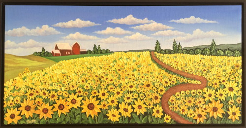 Product Name: Fields Of Gold (12"x24"x1") 367