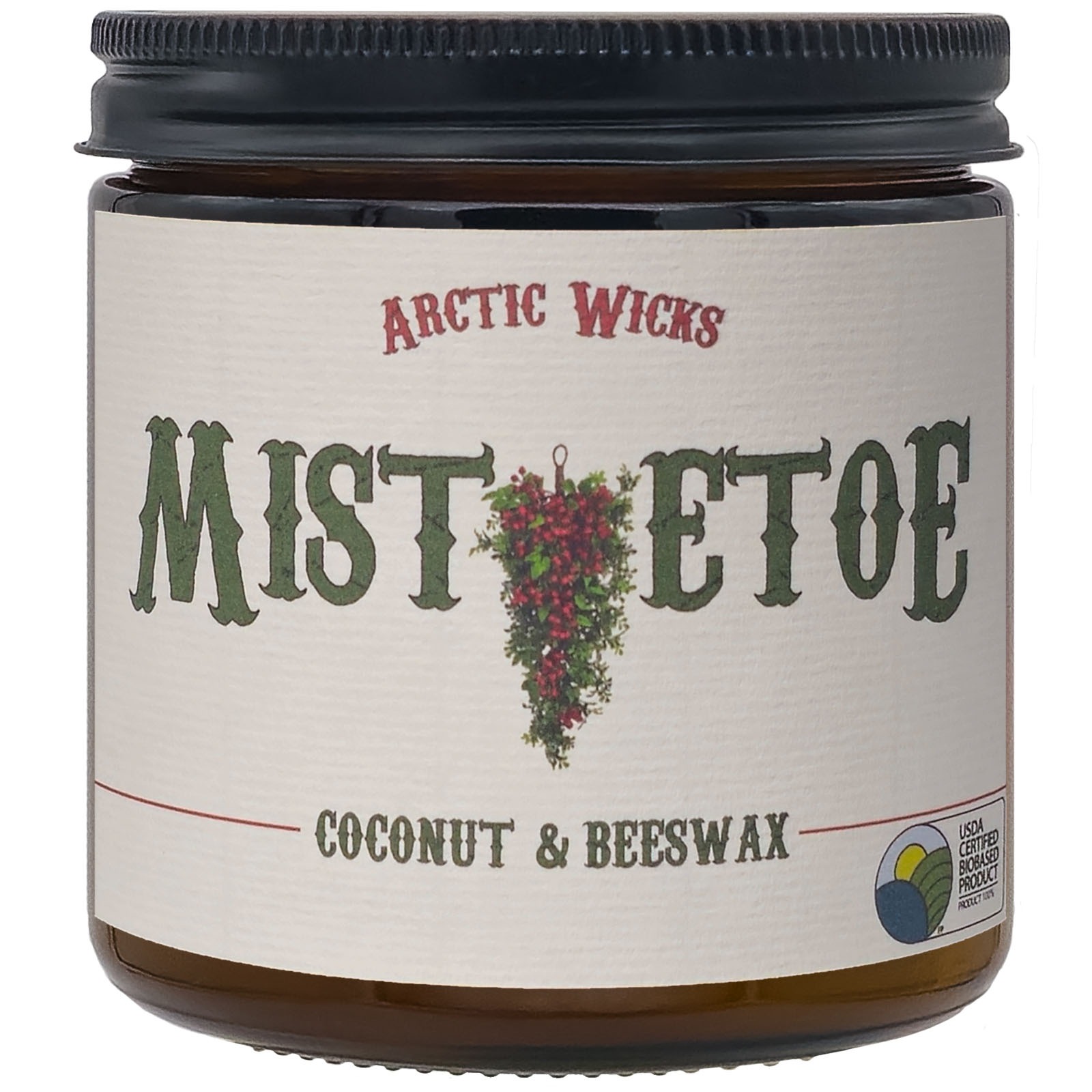 Mistletoe 16oz Coconut & Beeswax Candle 40