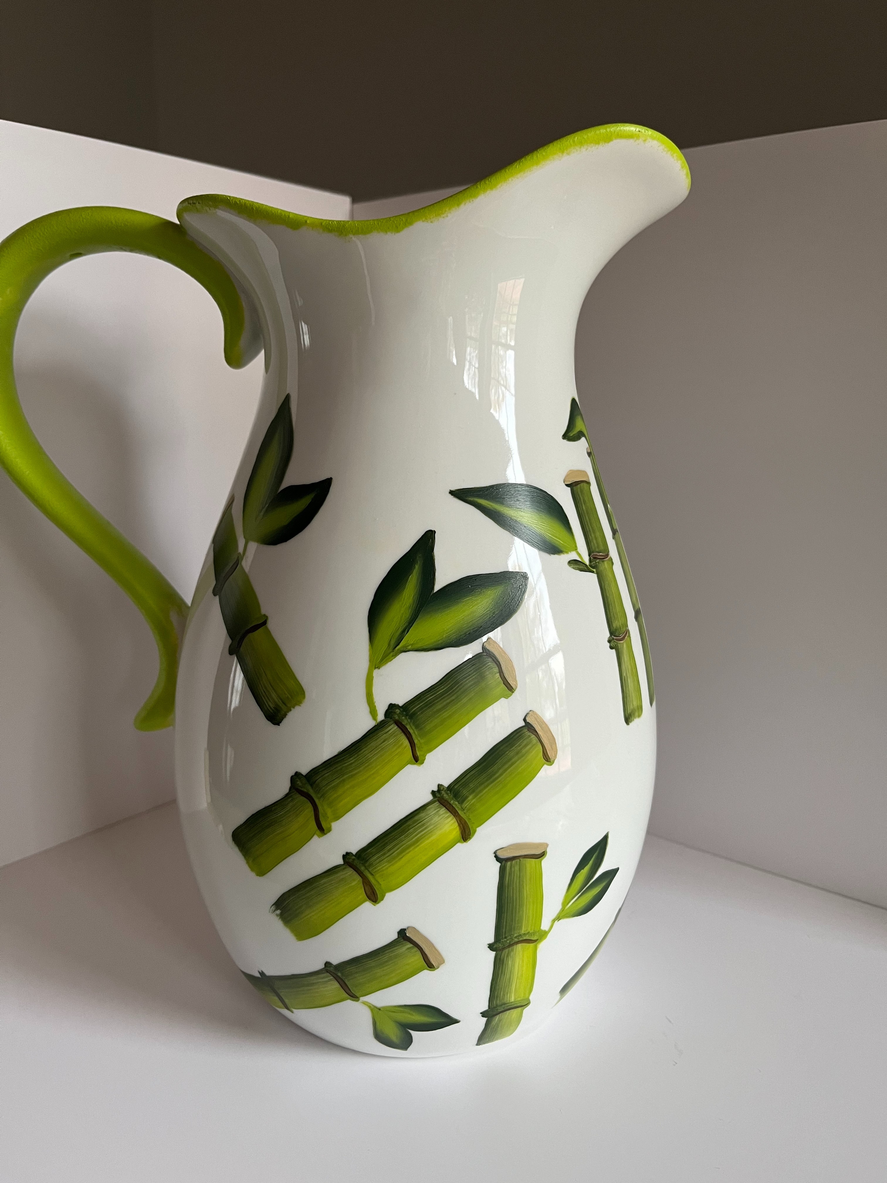 Painted Bamboos on Pitcher 162