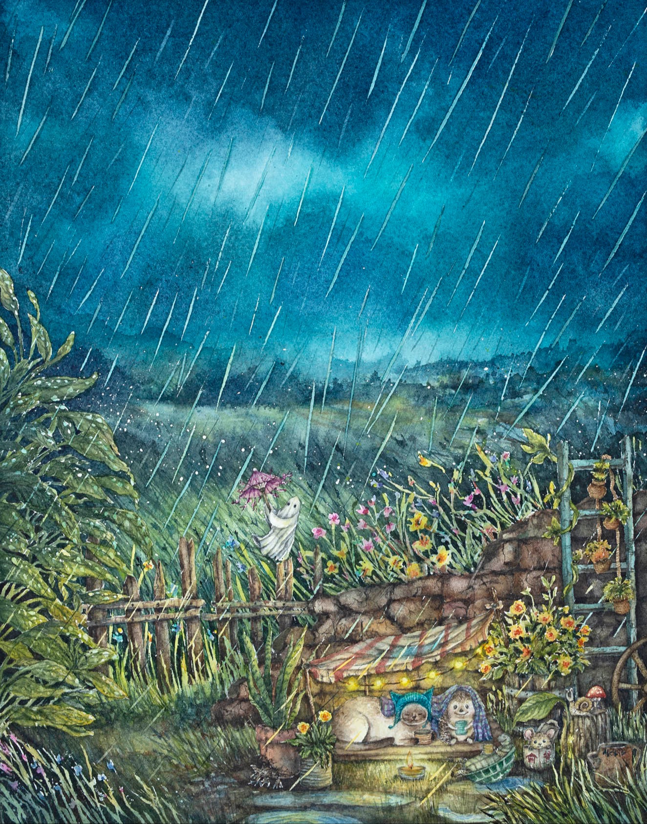 Harper In The Rain 177