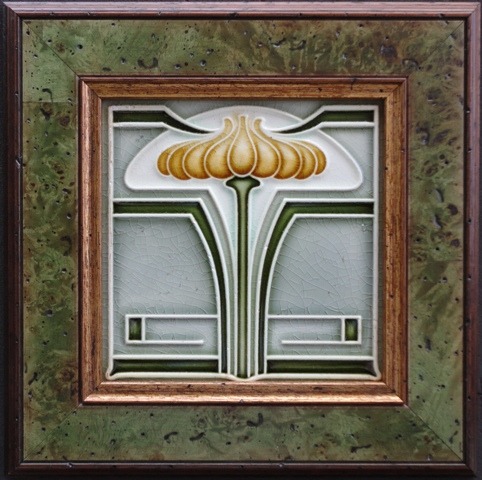 Art Nouveau German Tile 100