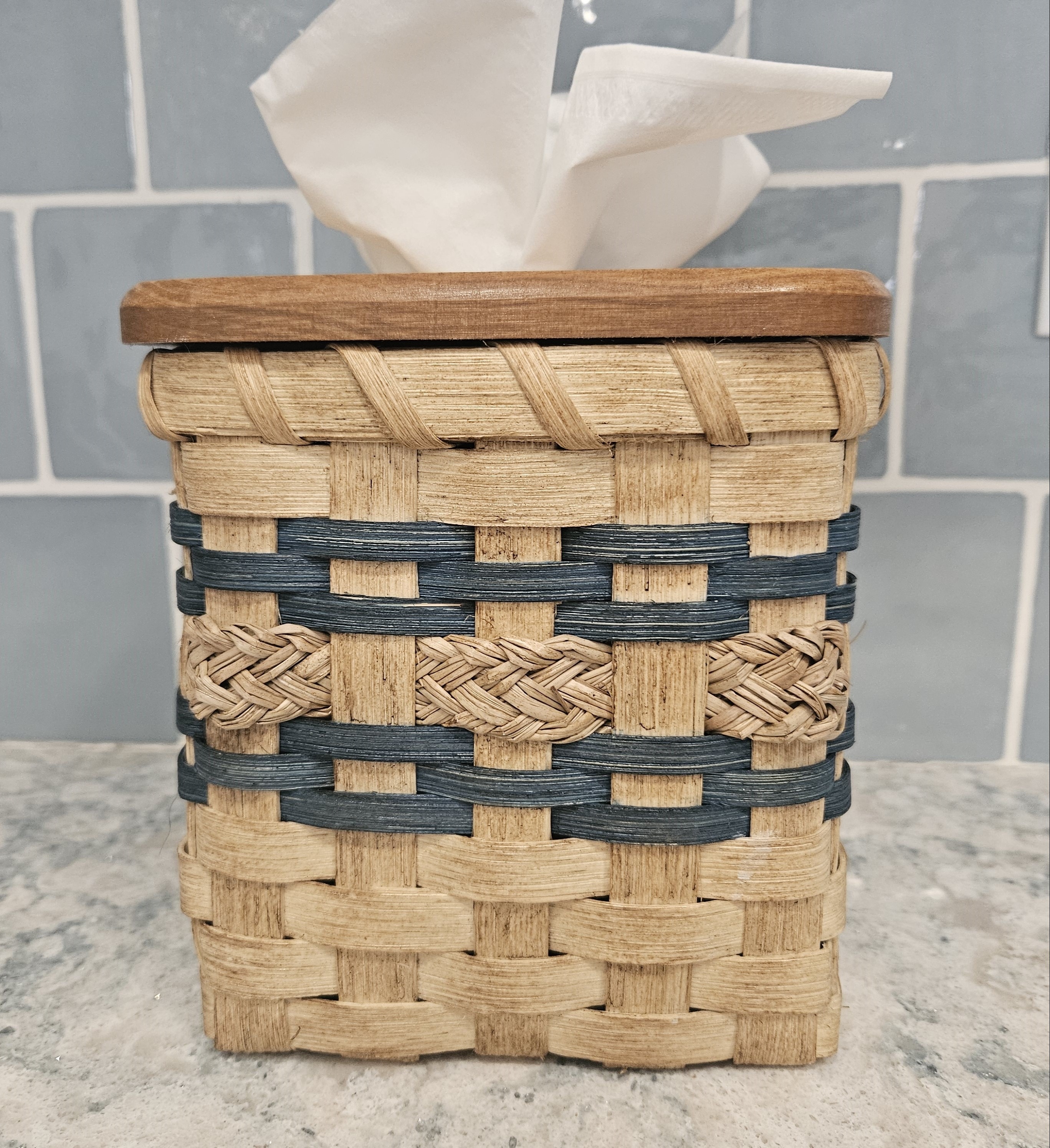 Tissue Box Basket 66