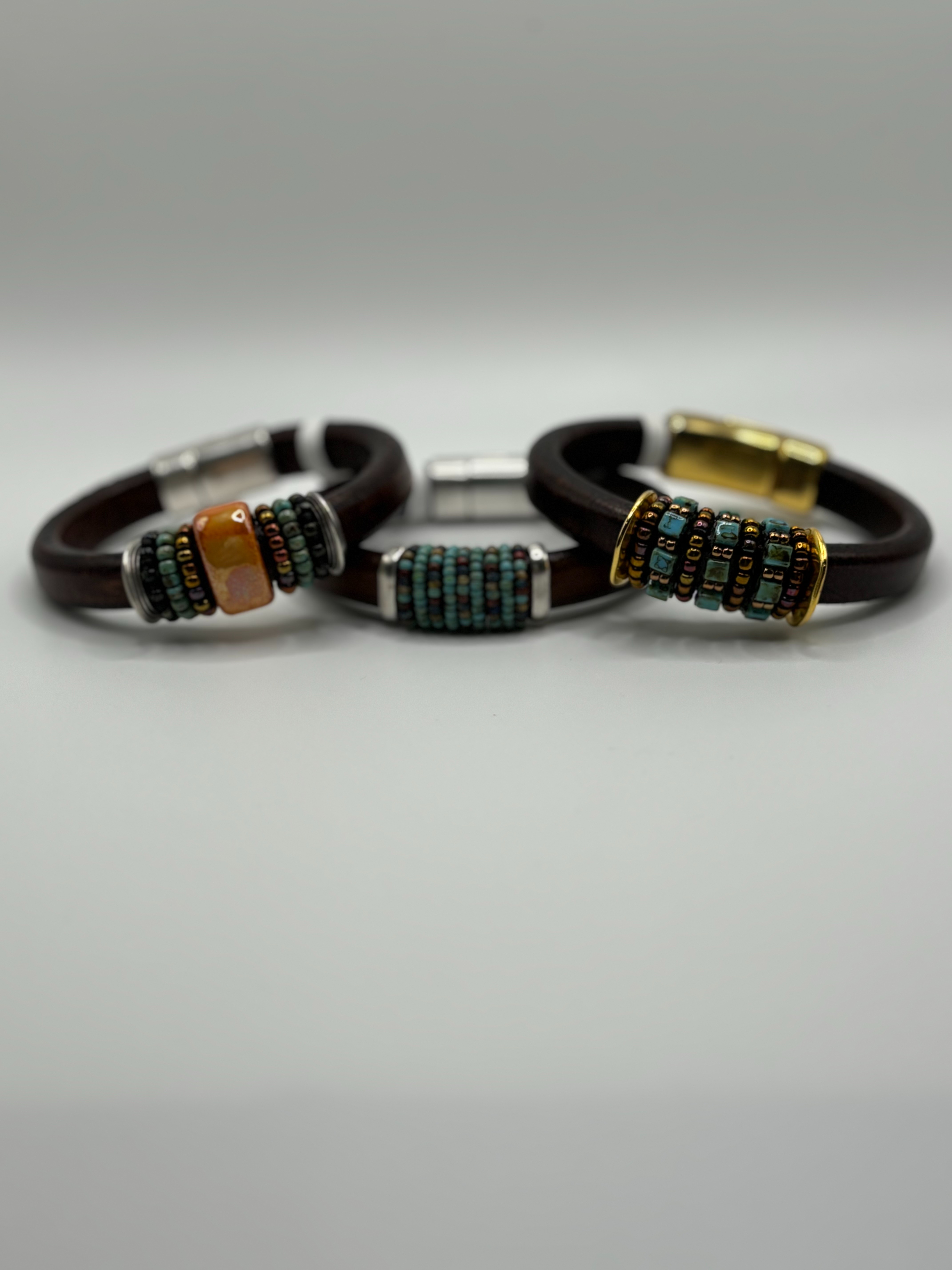 Leather Bangle Bracelet Designs 133