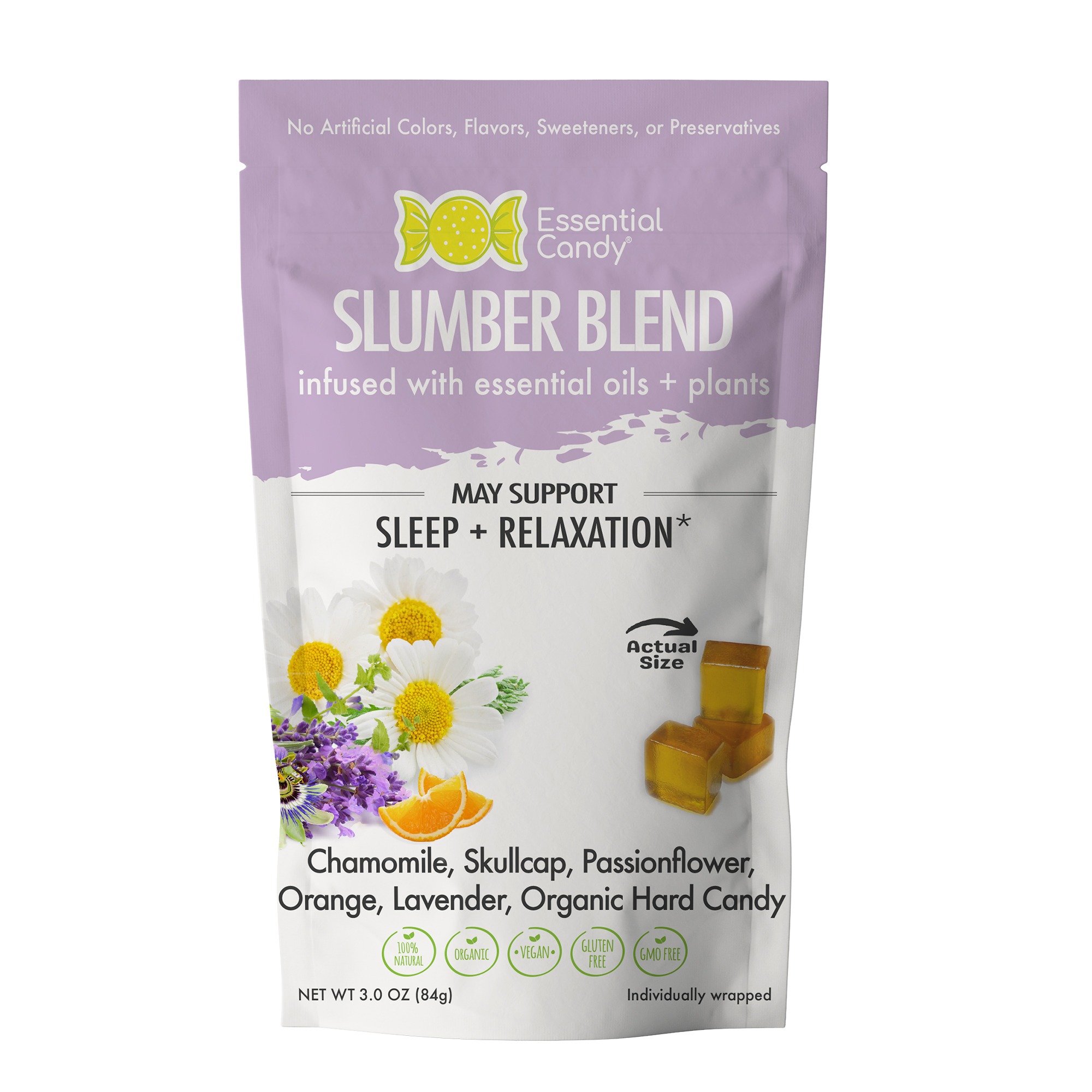 Slumber Sleep Blend Organic Hard Candy 20