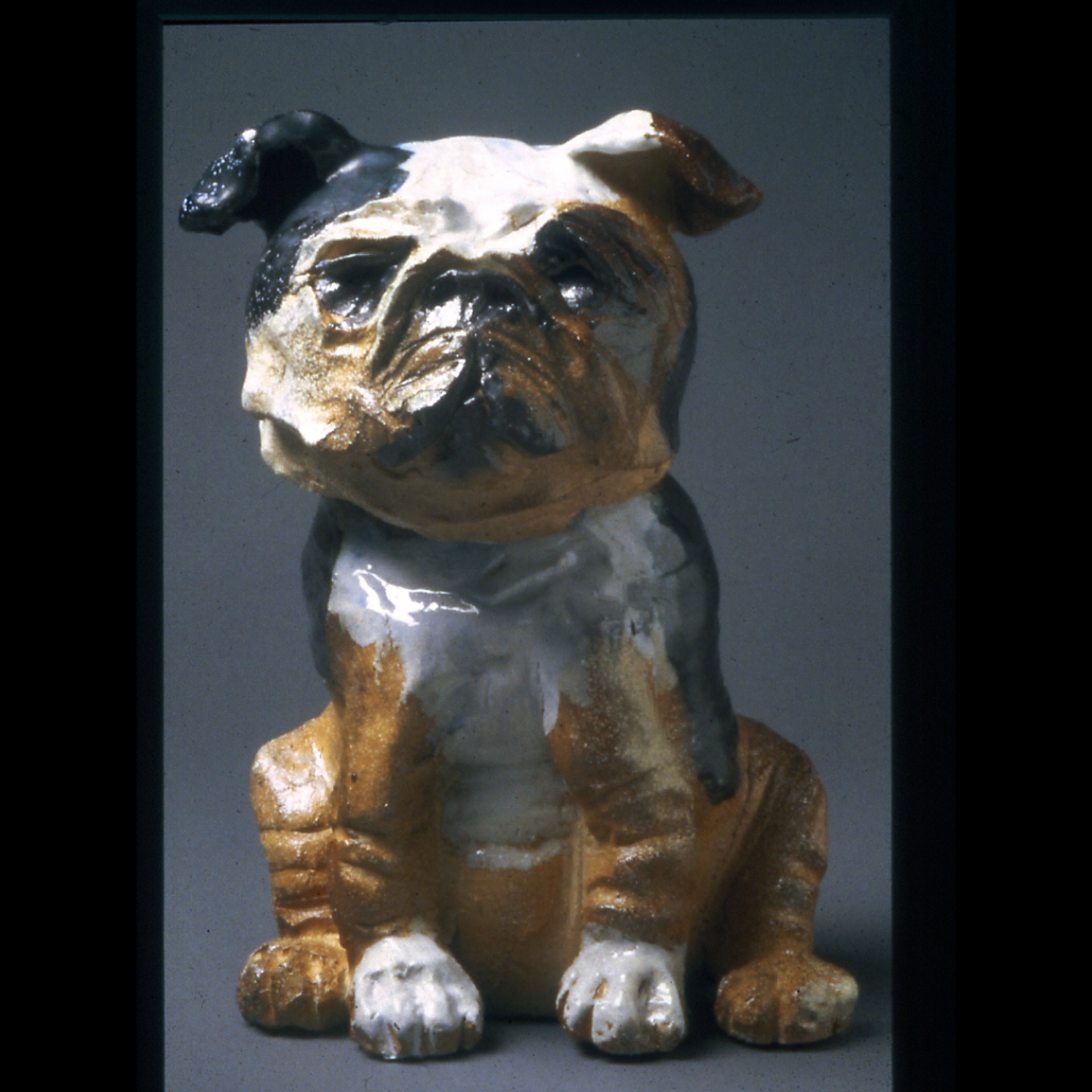 Bulldog covered jar 226