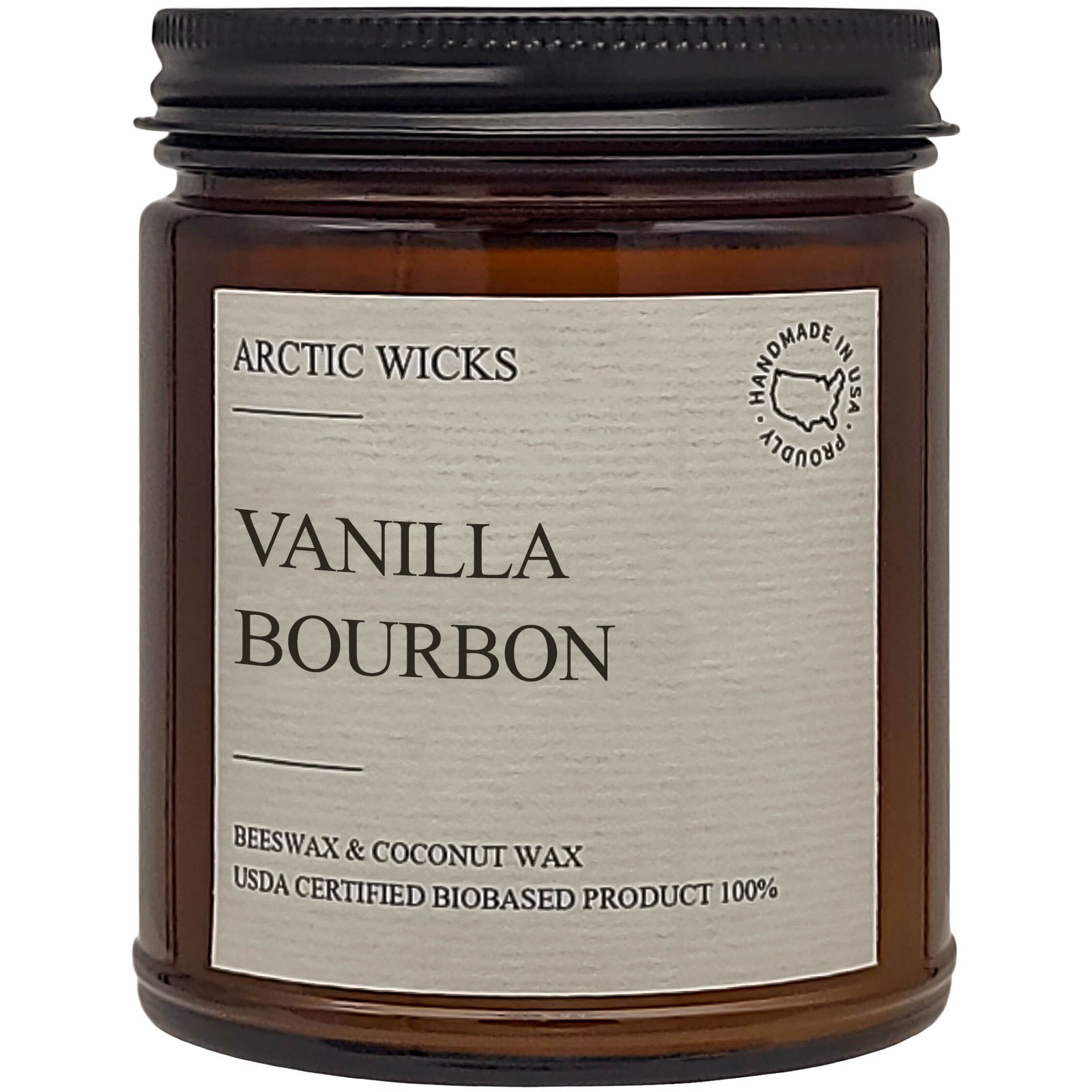 Vanilla Bourbon Coconut & Beeswax Candle 26