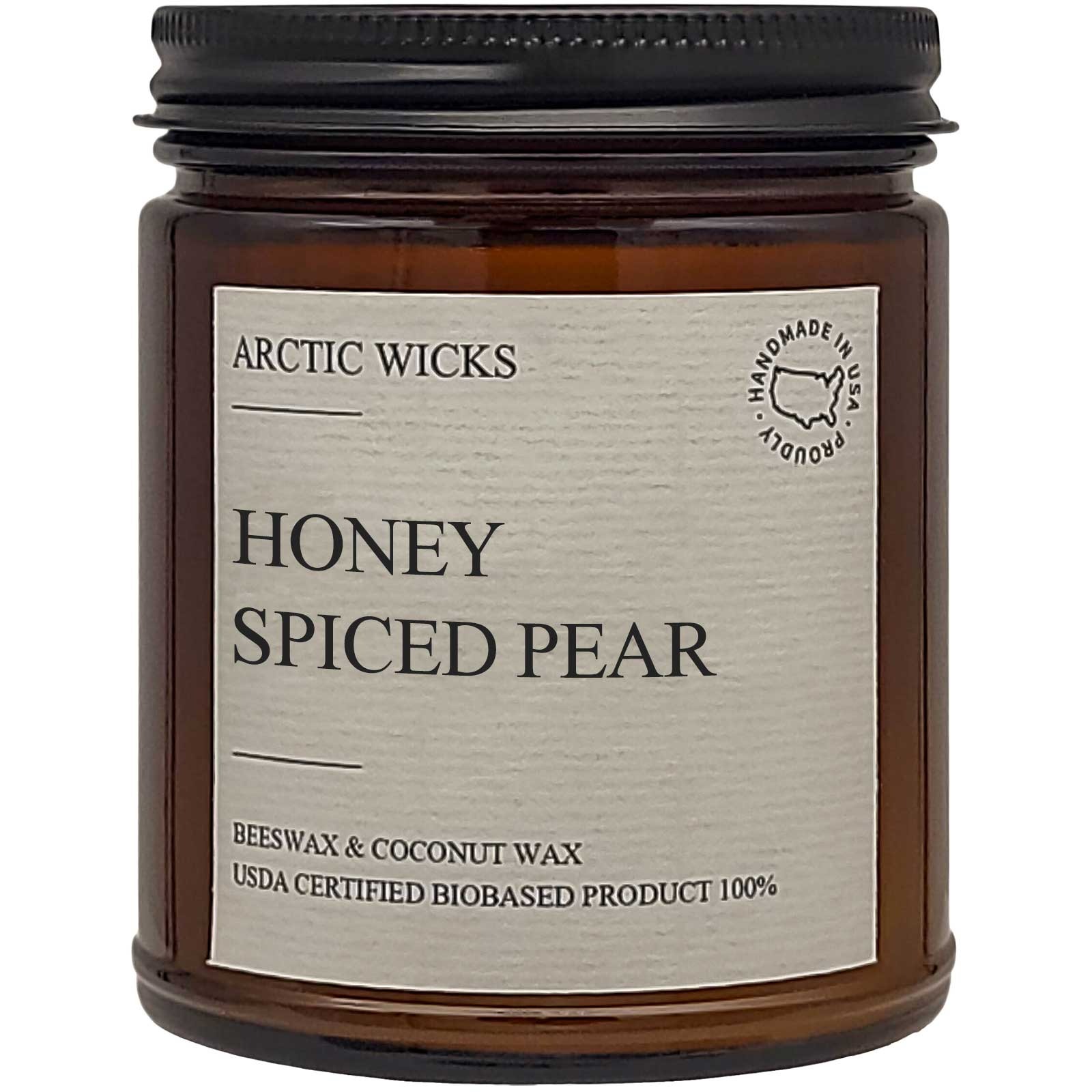 Honey Spiced Pear Coconut & Beeswax Candle 27