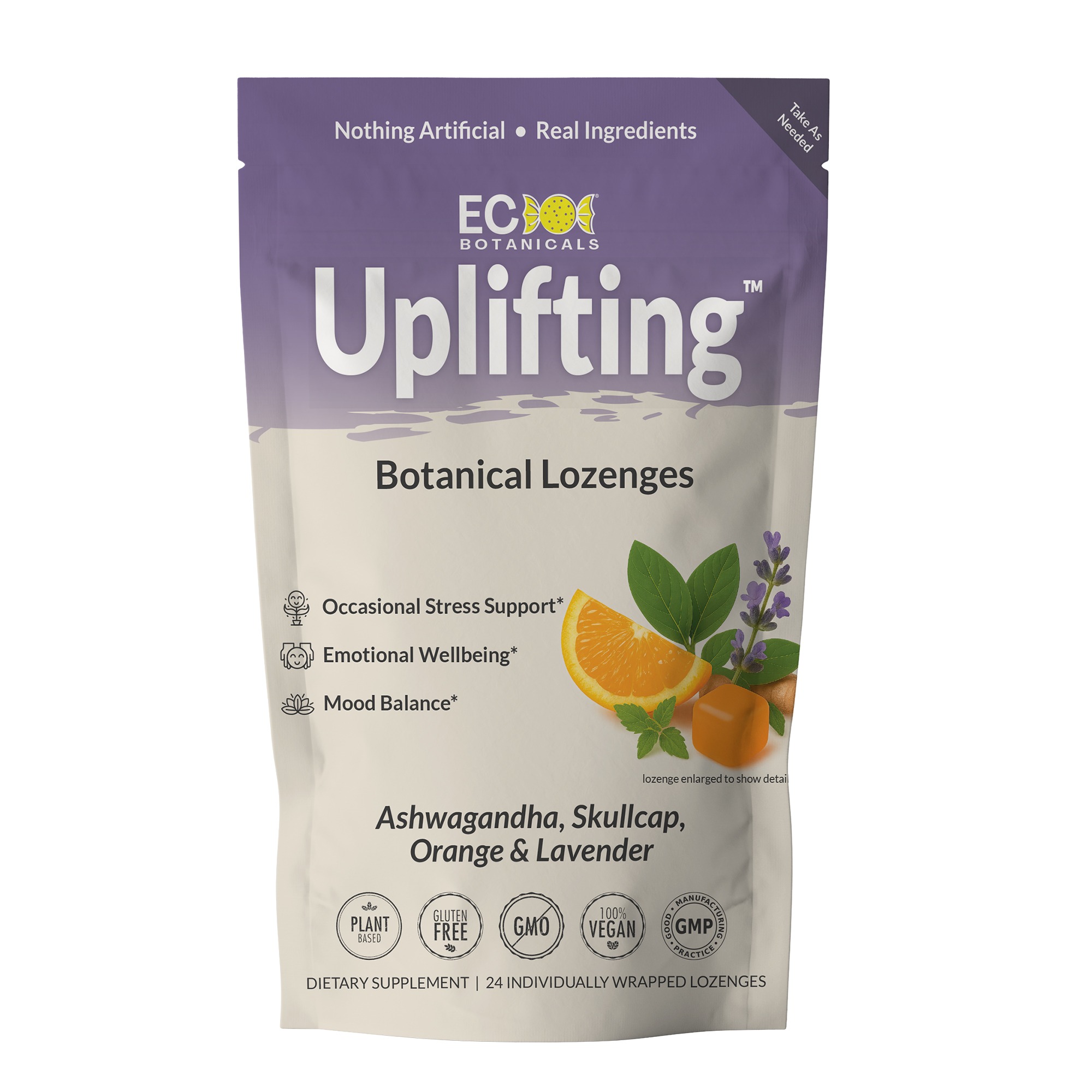 Uplifting Botanical Lozenges 140