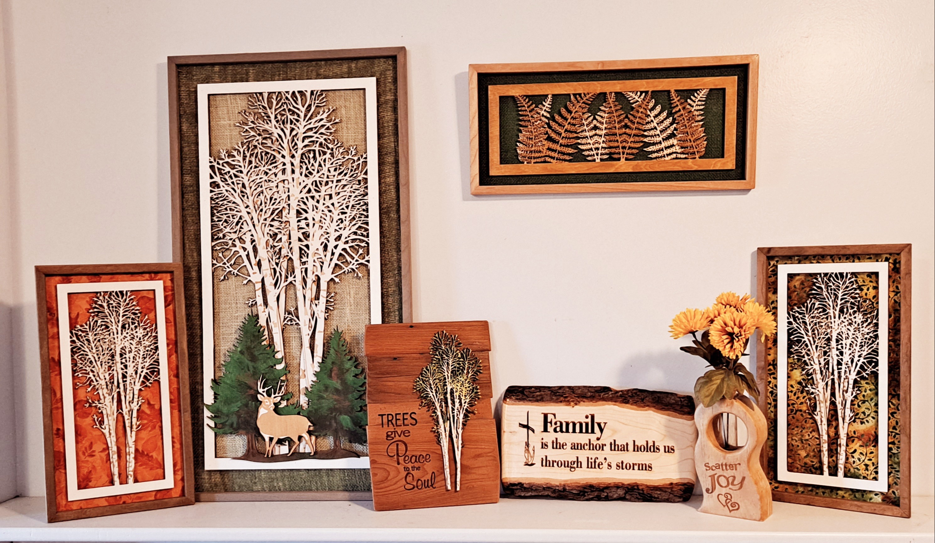 Assorted tree themed products 43