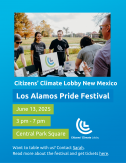 Citizens' Climate Lobby New Mexico: Tabling at Los Alamos Pride Festival (June 13, 2025, 3-7pm MST) 18755
