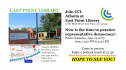 Atlanta Chapter meeting & potluck is Sat. June 14, 12:30 - 3:30 at the East Point Library 18761