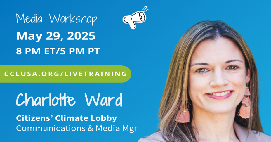 LTE & Op-ed Workshop to Defend Clean Energy Tax Credits 18773