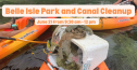Belle Isle Park Cleanup and Paddle Against Pollution 18789