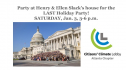 The LAST Holiday Party at Henry's house Saturday, Jan. 3 from 3-6 pm 20059