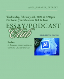CCL Greater Detroit Essay/Podcast Club 20241