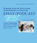 CCL Greater Detroit Essay/Podcast Club 20369