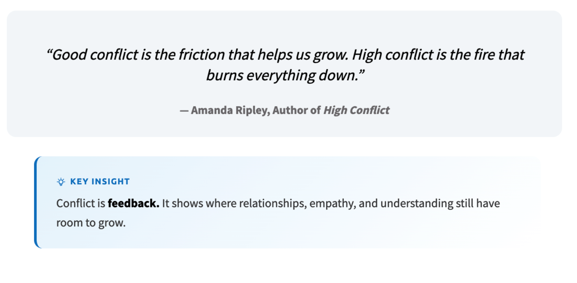 Understanding and Transforming Conflict (BRIDGE Training #8) 20732