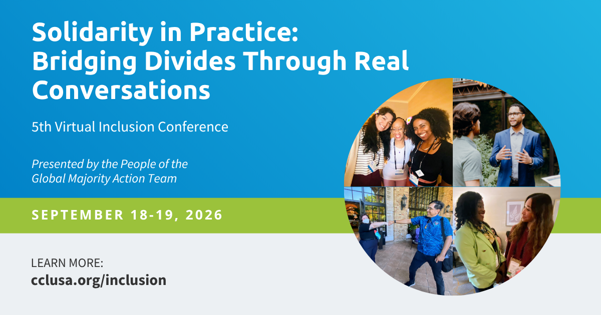 Inclusion Conference presented by the People of the Global Majority Action Team 21380