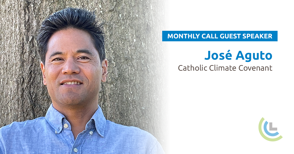 January Monthly Meeting w/ Jose Aguto, Executive Director, Catholic Climate Covenant 8726