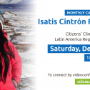 December Monthly Meeting W/ Isatis Cintrón Rodríguez, Citizens&#039; Climate International