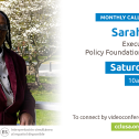 July 2023 Monthly Actions &amp; Meeting W/ Sarahia Benn, Policy Foundation Of Maryland