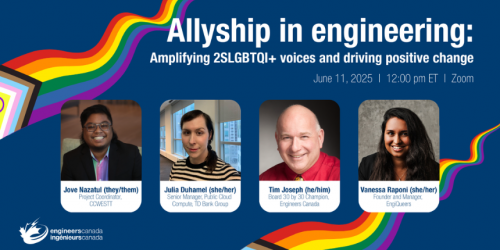 Allyship in engineering: Amplifying 2SLGBTQI+ voices and driving positive change. 162