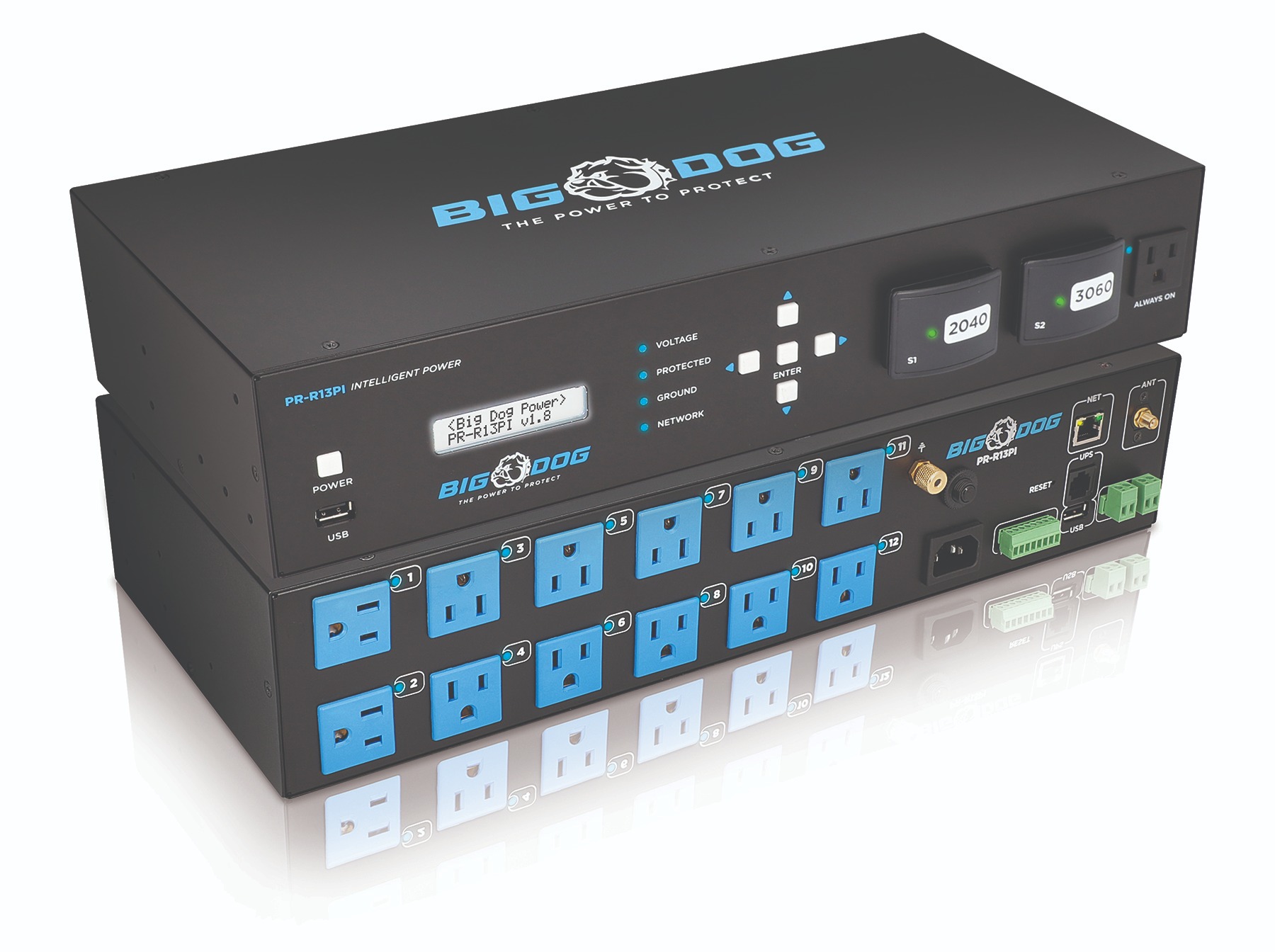 Big Dog Power PR-R13PI Smart PDU 178