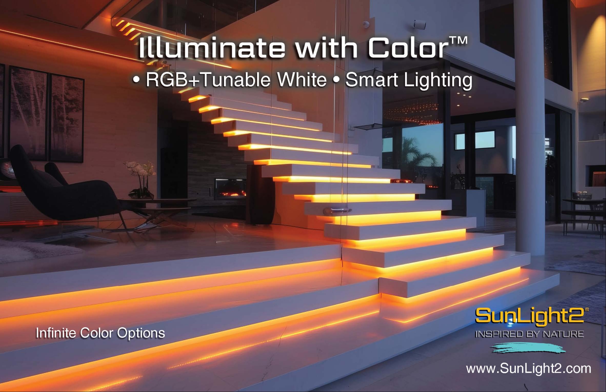 Illuminate with Color™ RGB+Tunable White - Smart LED Lighting 32