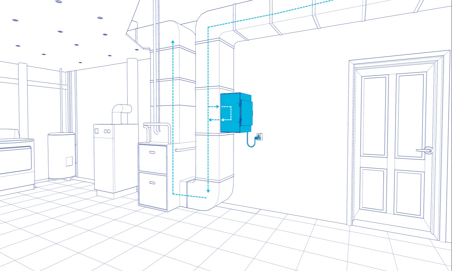 HEPA Filtration system 125