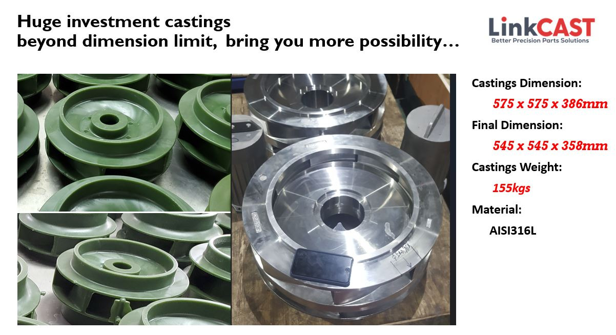 Huge & Heavy Investment Casting Parts 353