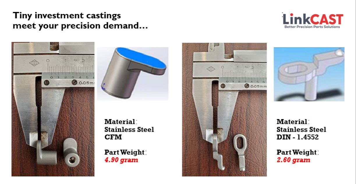 Tiny Investment Casting Parts 354