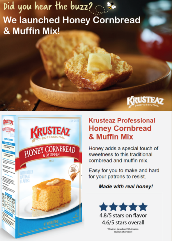 Krusteaz Honey Cornbread 67