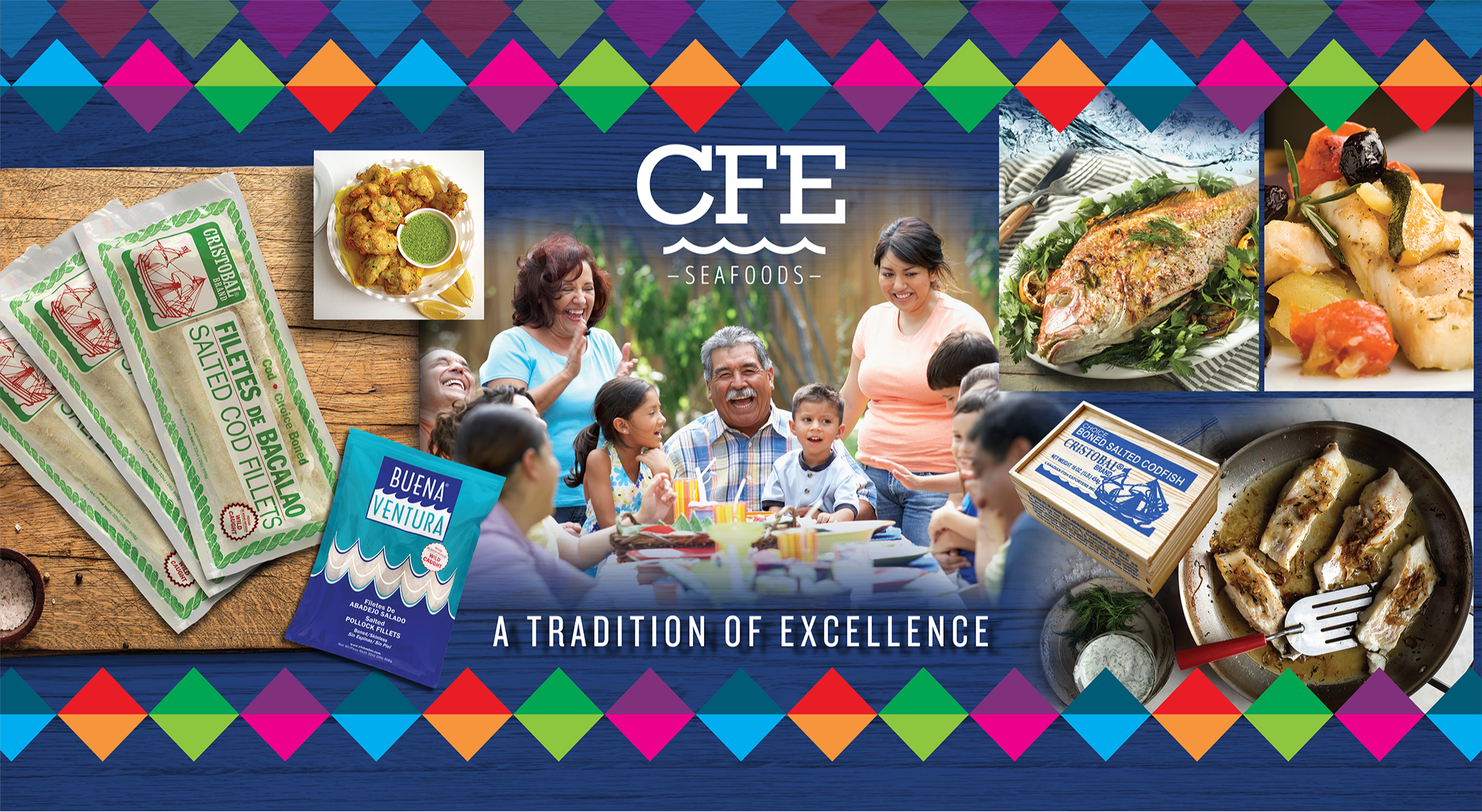 Stop by CFE Seafoods Booth # 229 106