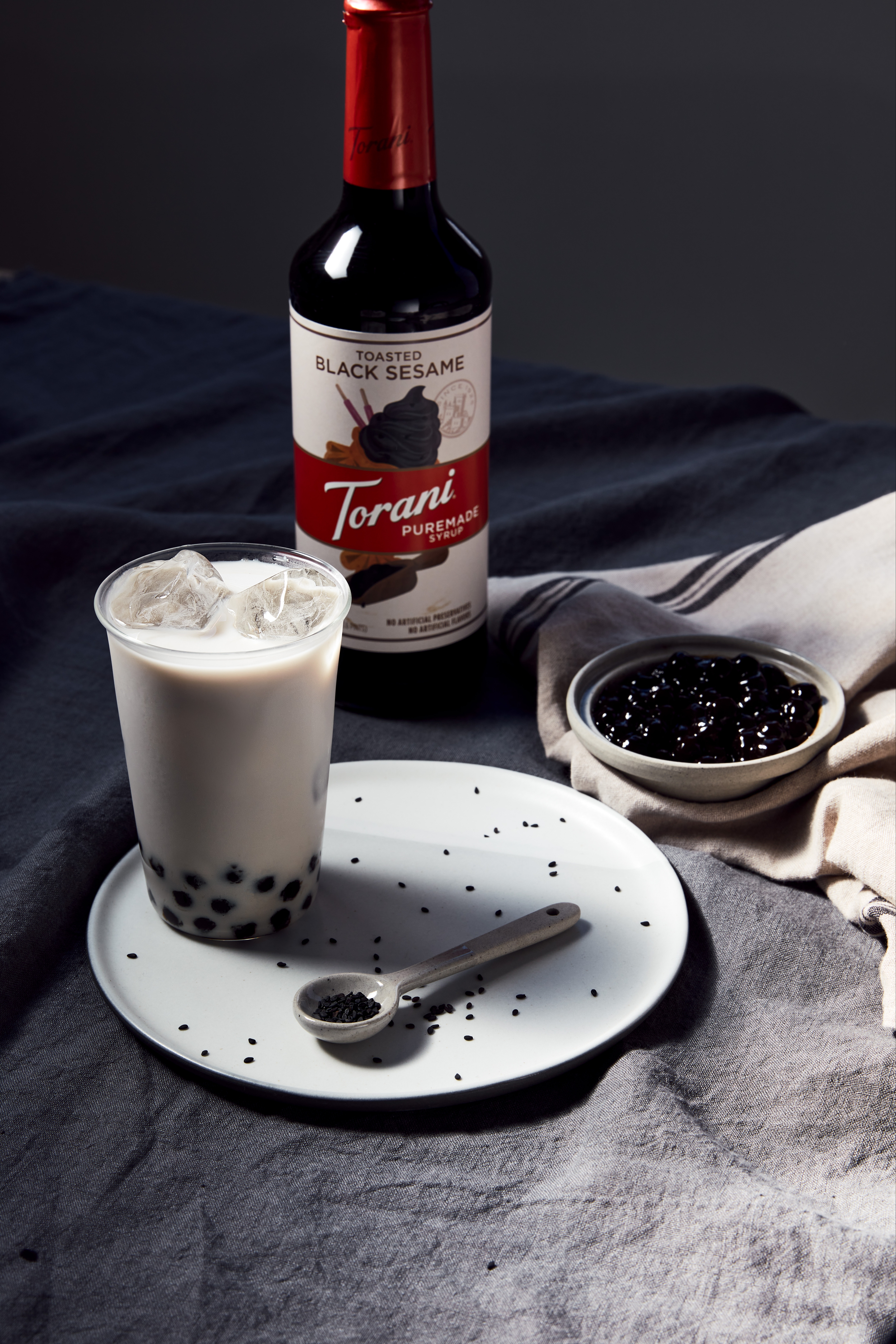 Torani Puremade Toasted Black Sesame Syrup 103