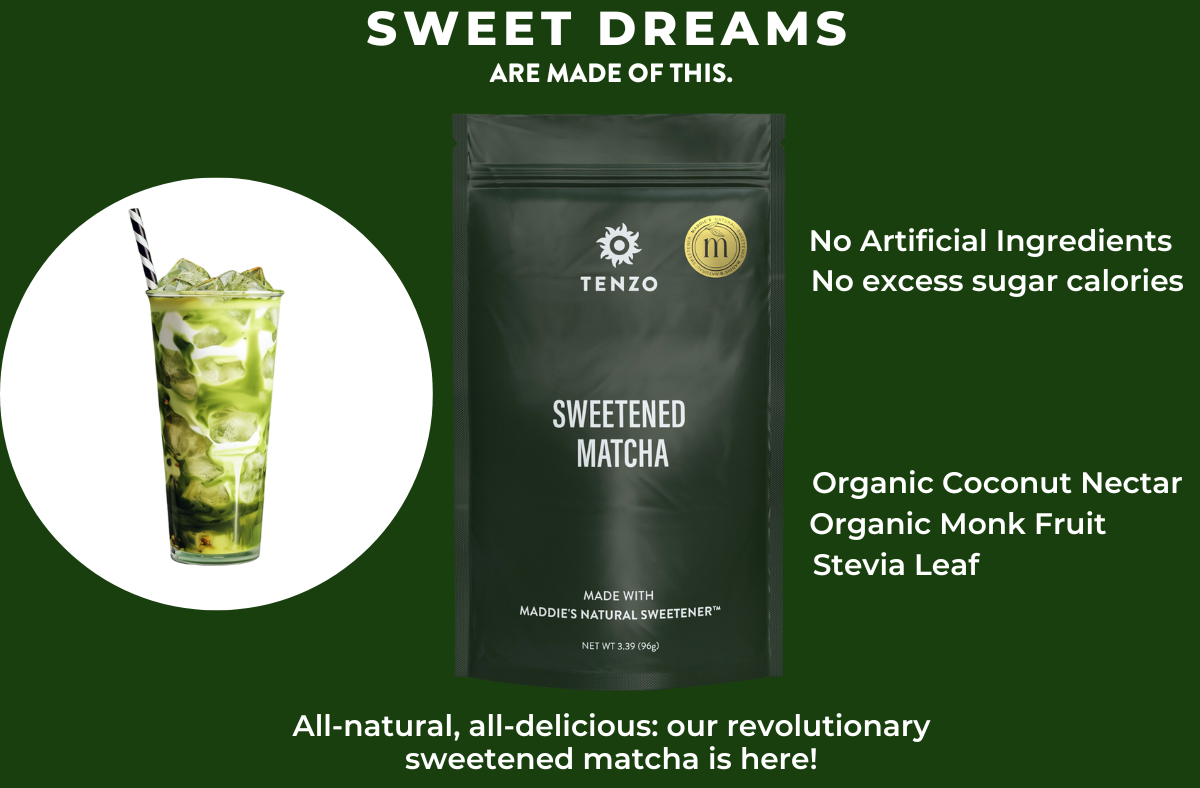 Tenzo Sweetened Matcha 137