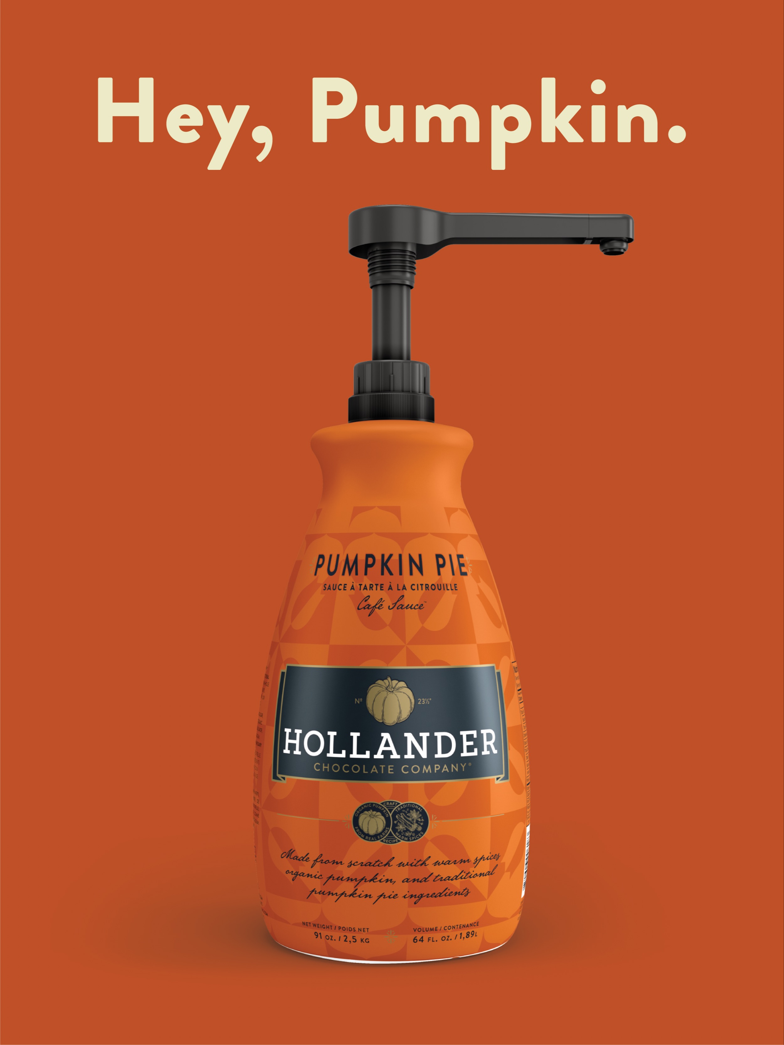 Hollander Pumpkin Pie Sauce 123