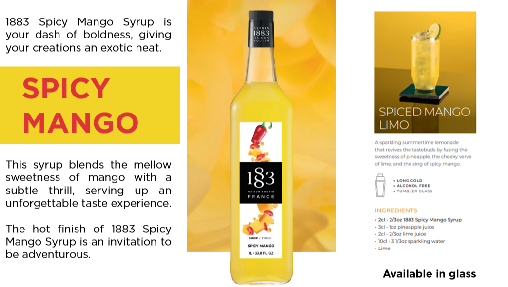 Spicy Mango Syrup 1883 105