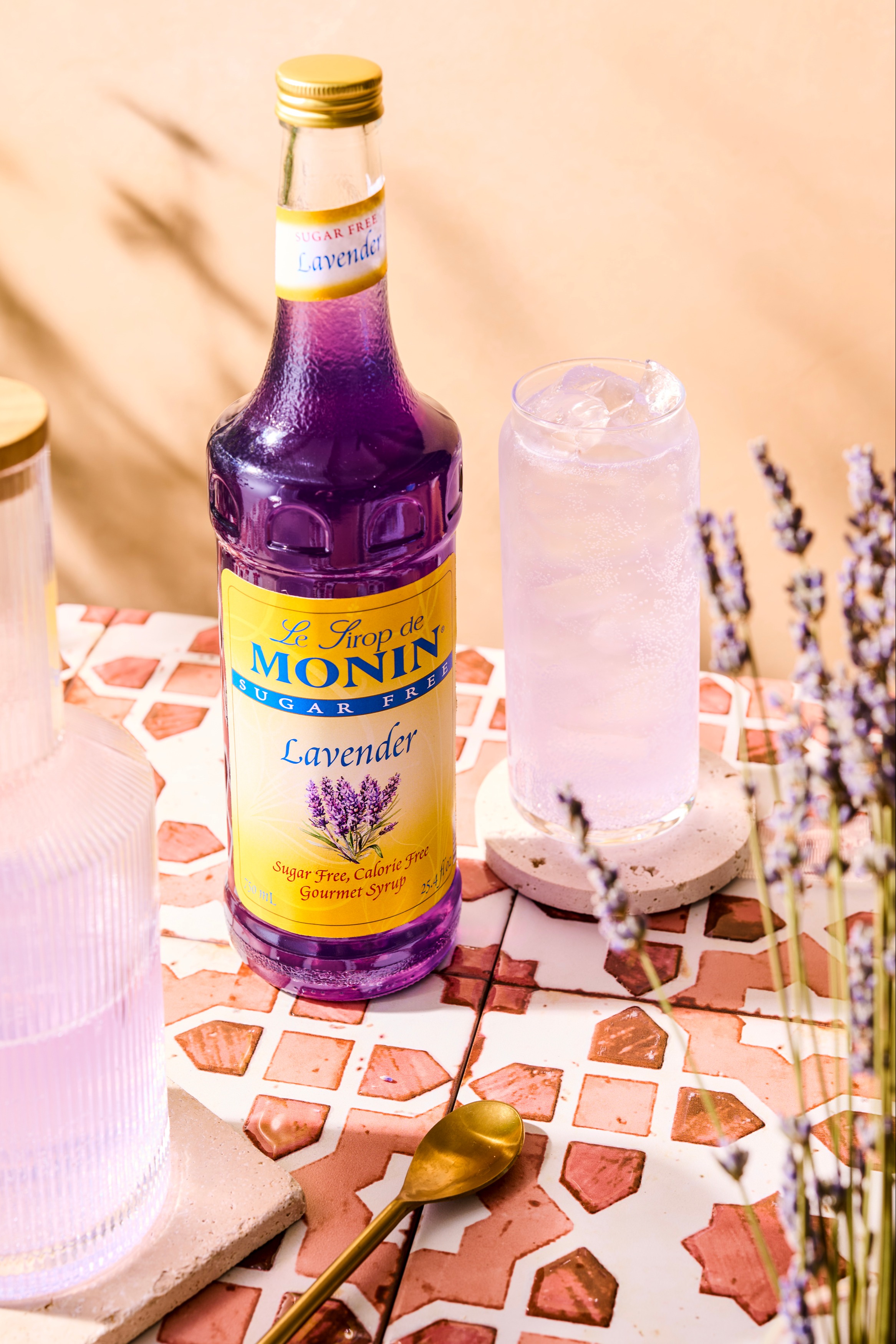 Monin Sugar Free Lavender Syrup 198