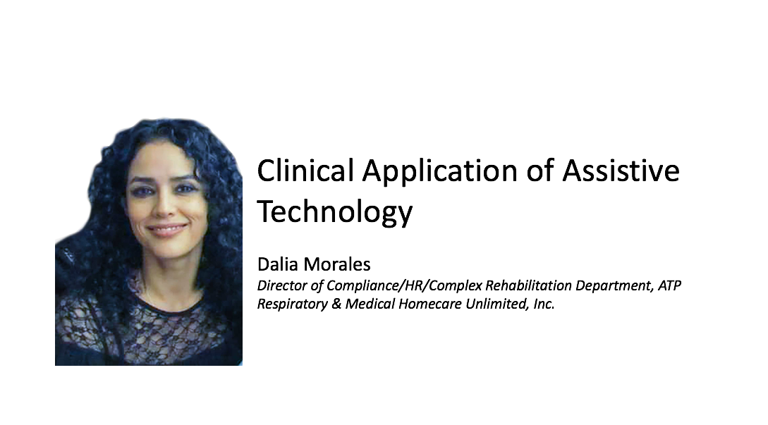 Clinical Application of Assistive Technology--Greater El Paso 1401 member meeting 3206