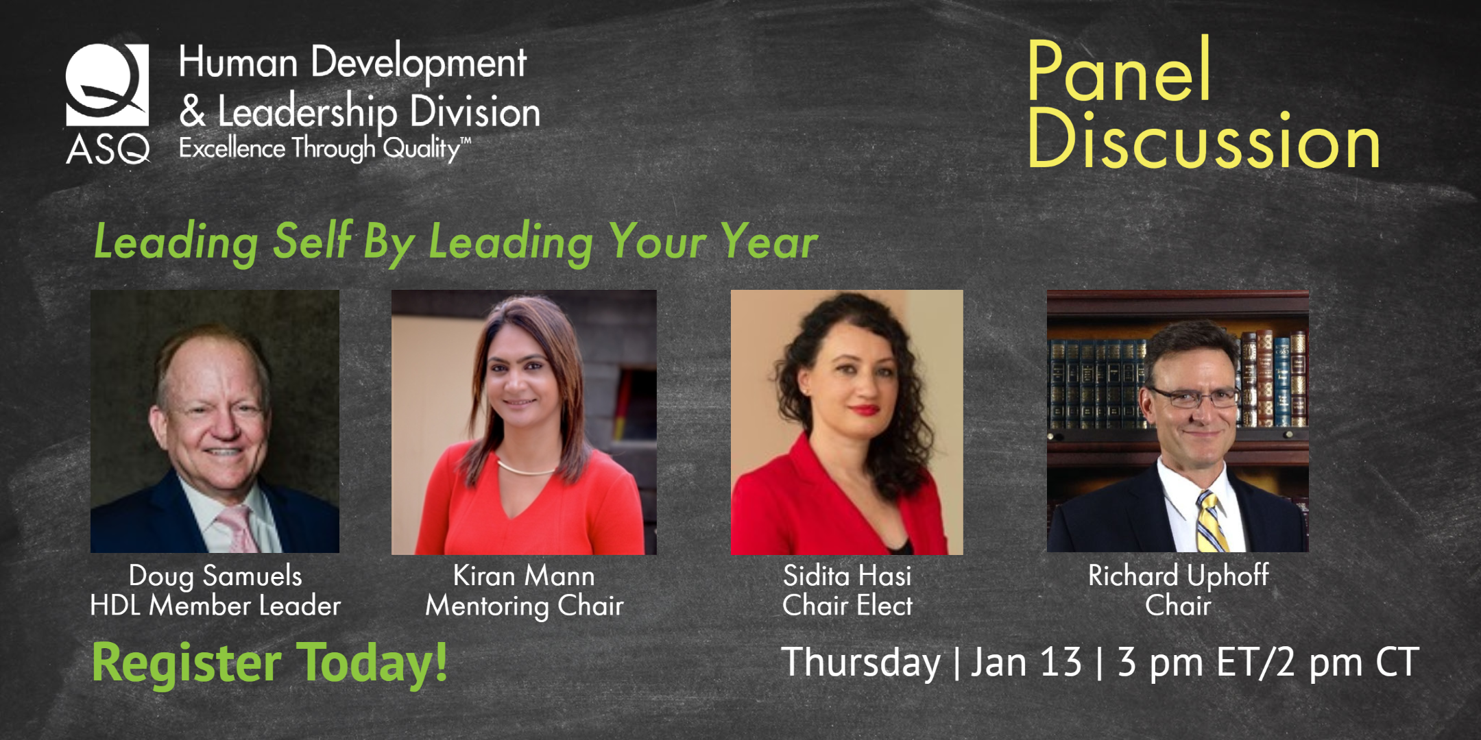 Panel Discussion: Leading Self By Leading Your Year 3657