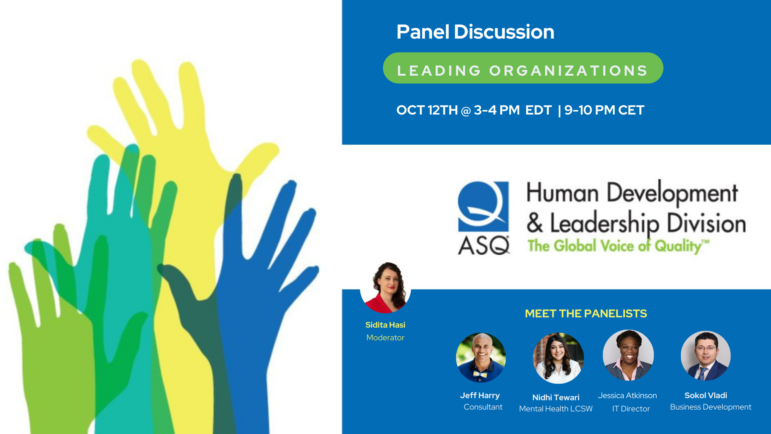 Panel Discussion: Leading Organizations 4385