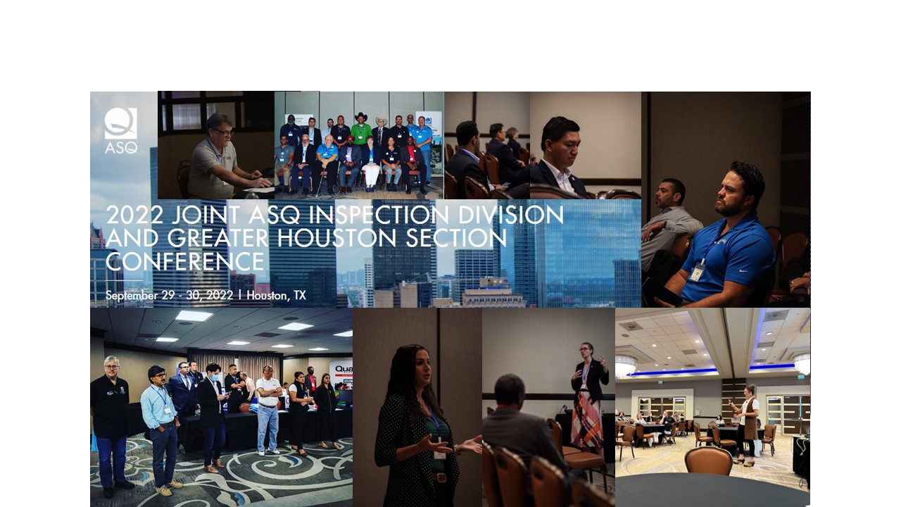 HYBRID - Takeaways from ASQ Houston Conference: Quality 4.0. Discussion 4582