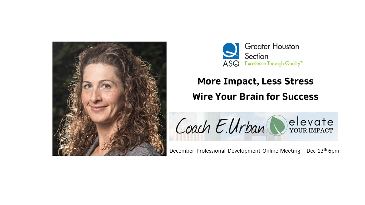 More Impact, Less Stress - Wire Your Brain for Success / Erin Urban 4693
